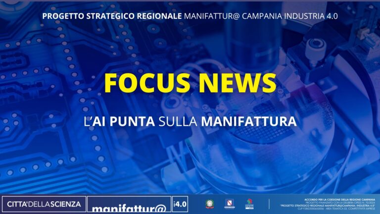 AI ed istruzione al servizio del settore manifatturiero