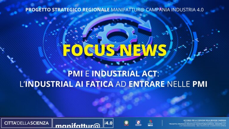 Industrial AI, sfida aperta per le PMI italiane tra limiti e opportunità