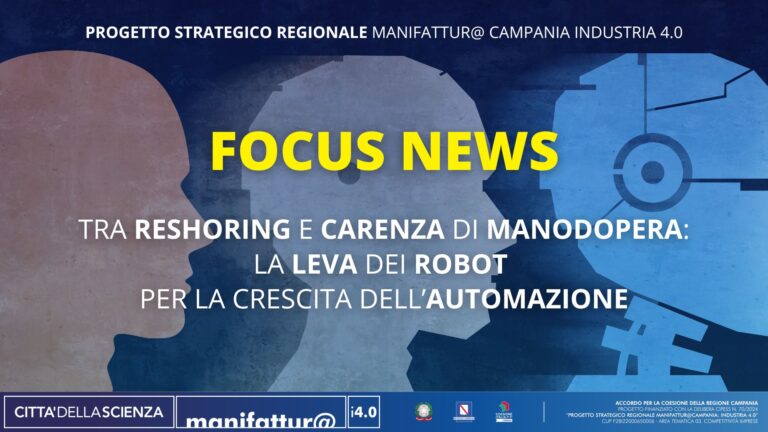 Industria europea, tra reshoring e carenza di manodopera cresce il ruolo della robotica