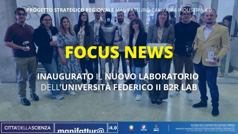 A Napoli inaugurato il B2R lab, il nuovo laboratorio per la biorobotica e la biomimetica